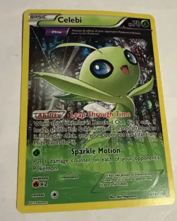 Pokemon TCG Promo Celebi XY93 Holo Rare Card Lp Condition - Image 1