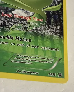 Pokemon TCG Promo Celebi XY93 Holo Rare Card Lp Condition - Image 3