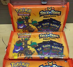 Lot of 3 Pokemon Trick or Trade Booster Bundles 2024 NEW unopened FREE SHIPPING - Image 2