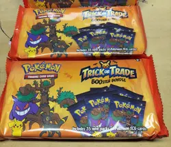 Lot of 3 Pokemon Trick or Trade Booster Bundles 2024 NEW unopened FREE SHIPPING - Image 3