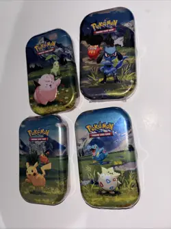 Pokemon TCG Ascended Heroes Tin Lot of 4 - Image 3