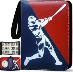 Baseball Card Binder 900 Pockets 9-Pocket Trading Card Holder Album Organizer - Image 1