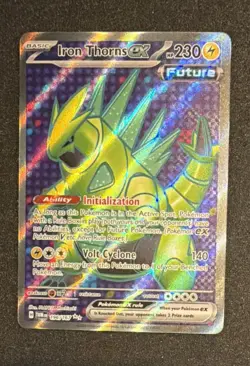 Iron Thorns Ex 196/167 Twilight Masquerade - Ultra Rare - Full Art | Pokemon TCG - Image 1