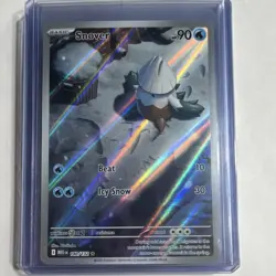 Pokemon Snover Illustration Rare Holo Me01 Mega Evolution 140/132 English - Image 1