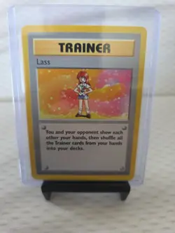 Pokemon TCG Card Trainer Lass Base Set (Shadowless) 75/102 Never Played - Image 1
