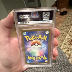 Pokemon 2023 SV2a Pikachu 025/165 Master Ball Reverse Holo PSA 10 Japanese - Image 2