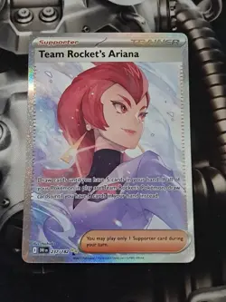 Team Rocket's Ariana Secret Rare #237/182 2025 Pokemon S&V Destined Rivals- Lp - Image 1