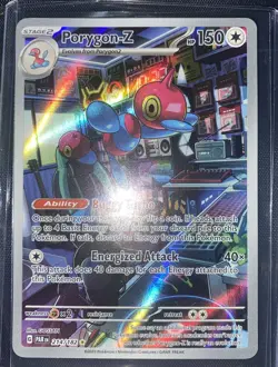 Pokemon Paradox Rift, Porygon Z, NM/M, No Scratches! Holo Rare - Image 1