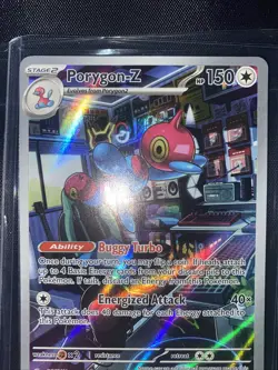 Pokemon Paradox Rift, Porygon Z, NM/M, No Scratches! Holo Rare - Image 2