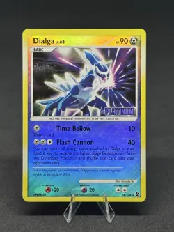 Pokemon Dialga - [Platinum] 16/106 Burger King Reverse Holo - Image 1