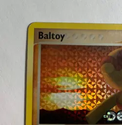 Pokemon TCG- Baltoy- 53/107- Reverse Holo Rare Stamped- EX Deoxys- MP - Image 3