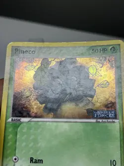 Pokemon Pineco 66/115 Reverse Holo EX Unseen Forces - DMG - Image 3