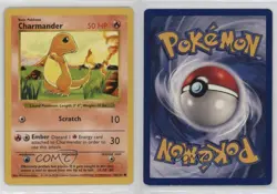 Charmander Shadowless Pokemon Base Set #46 1999 - Image 3