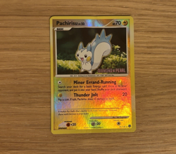 Pachirisu Reverse Holo STAMPED Pokemon Diamond & Pearl 2007 #35 FREE SHIPPING - Image 2