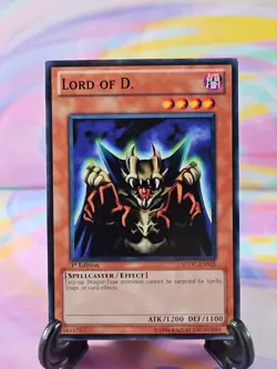 Yu-Gi-Oh TCG Card | Lord of D. SDDC-EN015 First Edition - Image 1