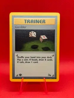 GAMBLER 1ST EDITION 60/62 C FOSSIL POKEMON NM/M - Image 1