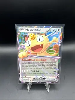 Pokemon TCG Perfect Order: Meowth EX 062/088 - Image 1