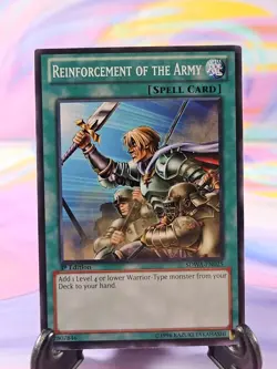 Yu-Gi-Oh TCG Card | Reinforcement of the Army SDWA-EN025 First Edition - Image 1