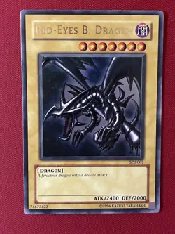 Konami Red-Eyes B. Dragon SDJ-001 Starter Deck: Joey Ultra Rare Dragon Unlimited - Image 1