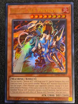 Yu-Gi-Oh! Rescue-ACE Preventer MP24-EN217 - Ultra Rare NM 1st - Image 1