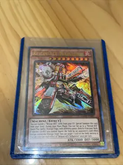 Rescue Ace Turbulence - 1st Edition Collector's Rare AMDE-EN007 Yu-Gi-Oh! - Image 1