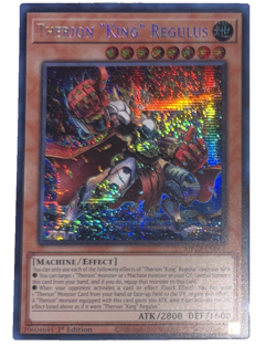 Yugioh Therion King Regulus MP23-EN063 Prismatic Secret Rare 1st Edition TCG - Image 1