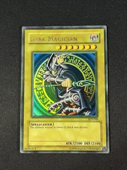 YUGIOH Dark Magician SDY-006 FADED Ultra Rare MISPRINT INK LOSS - Image 1
