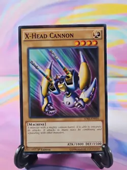 Yu-Gi-Oh TCG Card | X-Head Cannon SDKS-EN005 First Edition - Image 1