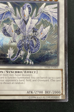 Yu-Gi-Oh! Trishula, Dragon of the Ice Barrier AP08-EN001 Ultimate Rare - Image 4