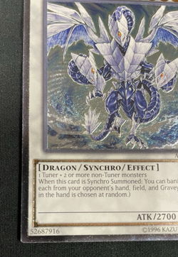 Yu-Gi-Oh! Trishula, Dragon of the Ice Barrier AP08-EN001 Ultimate Rare - Image 5