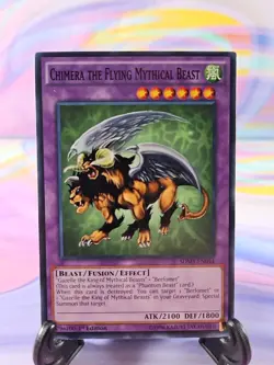 Yu-Gi-Oh TCG Card | Chimera the Flying Mythical Beast SDMY-EN044 First Edition - Image 1