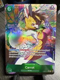 CARROT 2026 One Piece EB03 Heroines Edition Rare Alt Art 013 ENGLISH - Image 1