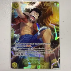 Monkey D. Luffy OP15-119 SEC Adventure on KAMI's Island NM english - Image 1