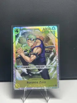 One Piece TCG Roronoa Zoro OP15-113 (Adventure On Kami's Island) Super Rare NM - Image 1