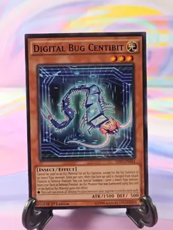 Yu-Gi-Oh TCG Card | Digital Bug Centibit SHVI-EN034 First Edition - Image 1