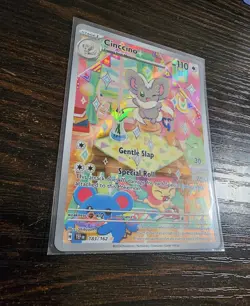 ✨Cinccino IR 183/162 Pokemon Temporal Forces Holo Card✨ (In Hard Sleeve) - Image 3