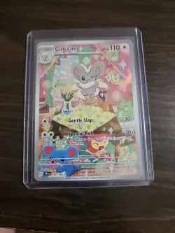 ✨Cinccino IR 183/162 Pokemon Temporal Forces Holo Card✨ (In Hard Sleeve) - Image 5