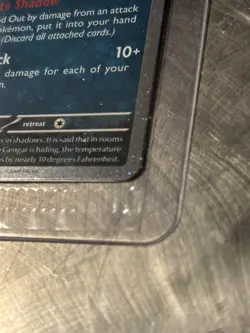 *SWIRL* upper right! Gengar 050/088 GameStop Promo Pokemon card - Image 2