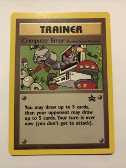 Computer Error #16 Black Star Promo Rare Vintage Pokemon Card - Image 1