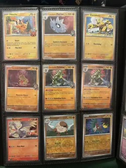 Pokemon Cards & Binder - Mix Of Holos, Reverse Holos, Full Art, V, Vmax, Ex & GX - Image 4