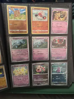 Pokemon Cards & Binder - Mix Of Holos, Reverse Holos, Full Art, V, Vmax, Ex & GX - Image 5