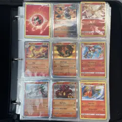 Pokemon Cards Binder Collection 350+ Cards Common Shiny Pikachu Full Art Holos - Image 4