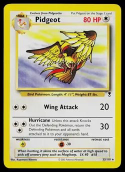 Pokemon Card - Pidgeot Legendary Collection 33/110 Rare - Image 1