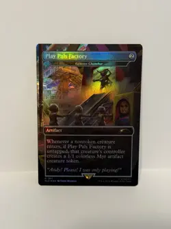 Play Pals Factory - Genesis Chamber Secret Lair Drop Rainbow Foil 1811 Near Mint - Image 1