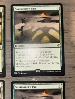 4x Summoner's Pact NM MTG Time Spiral Remastered M25 - Image 4