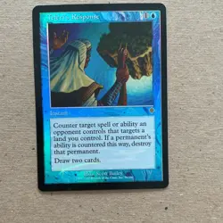 Wizards of the Coast Magic: The Gathering Teferi's Response Blue Foil Instant - Image 1