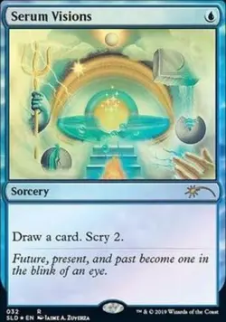 [1x] Serum Visions - Foil (032) Near Mint, English Secret Lair MTG Magic - Image 1