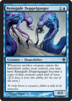 Renegade Doppelganger ~ Moderately Played Rise of the Eldrazi MTG Magic Ultimate - Image 1