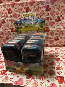 Pokemon Ascended Heroes with Display ME2.5 Mini Tins x 10 (Read Description) - Image 2