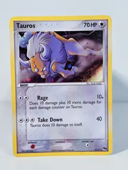 Pokemon Tauros 005/017 POP Series 2 Holo Rare - NEAR MINT - Image 1
